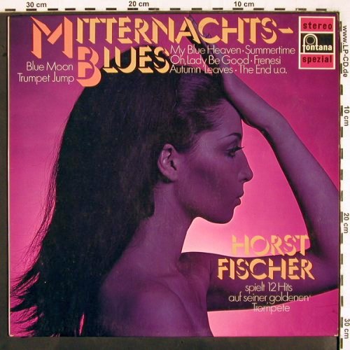 Fischer,Horst: Mitternachts-Blues, Fontana(6434 019), D,  - LP - V2395 - 9,00 Euro