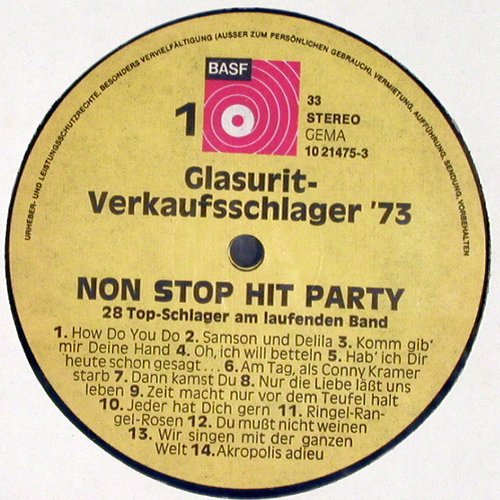 V.A.Glasurit Verkaufs Schlager 73: Da ist Musik drin !,Interpret ?,Foc, BASF(10 21475-3), D,m-/vg+, 1973 - LP - V2397 - 7,50 Euro
