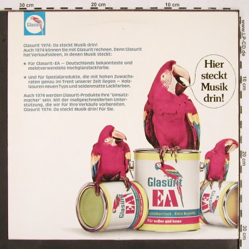 V.A.Glasurit  Hits'74: Hits von Frank James/AmbrosSeelos, BASF(00 22001-3), D, 1974 - LP - V2398 - 7,50 Euro