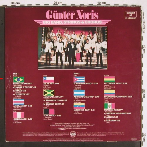 Noris,Günter: Festival Tropical, m /vg+, Teldec (6.26032 AS), D, 1984 Typ: LP Best.-Nr.: V2418 Preis: 6,00 Euro