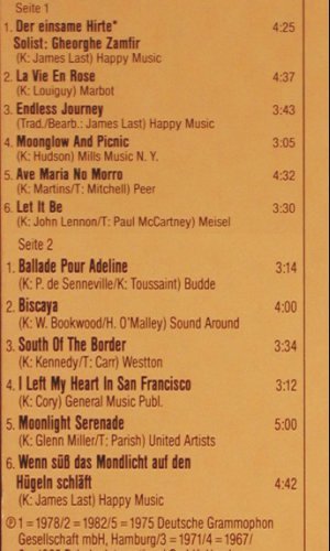 Last,James: Romantische Träumereien, Polydor Club-Ed.(32 128-1), D, Ri,  - LP - V2518 - 6,00 Euro