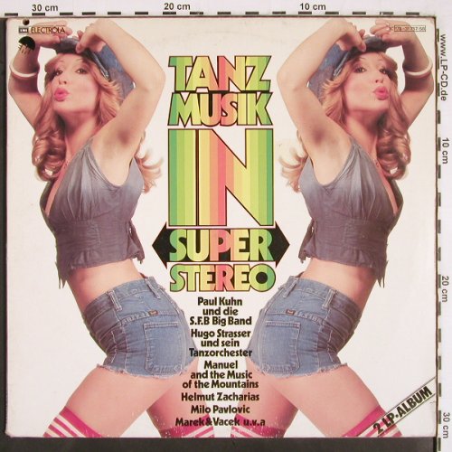 V.A.Tanzmusik in Super Stereo: Garry Blake...Paul Kuhn,Foc, m /vg+, EMI Electrola(178-31 757/58), D, co,  - 2LP - V2589 - 6,00 Euro