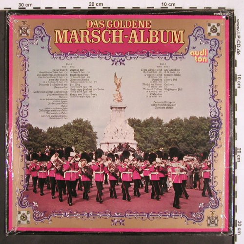 Heeresmusikkorps 9: Das goldene Marschalbum,Foc,FS-NEW, audi ton, sealed (121 254), D, co, 1976 Typ: 2LP Best.-Nr.: V2911 Preis: 9,00 Euro