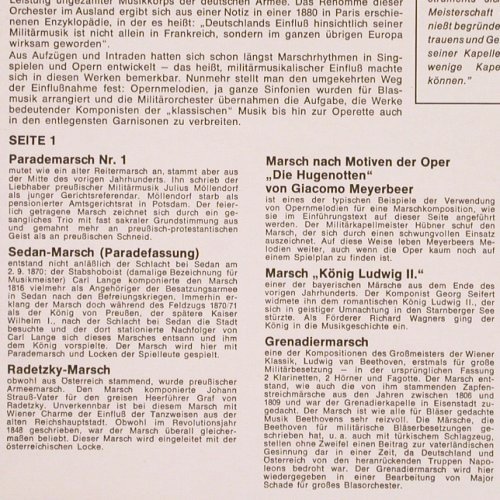 Heeresmusikkorps 6, Hamburg: v.Reichsadler zum Bundesadler, Eurosound, vg+/m- (945 082), D, Folge3 Typ: LP Best.-Nr.: V3127 Preis: 4,00 Euro