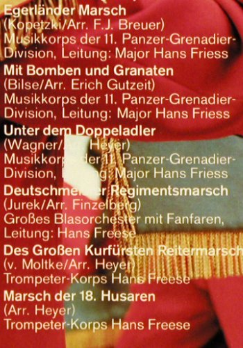 V.A.Beliebte Märsche: mit d.11.Panzer-Gren.Div. (1965), Karussell (635 226), D Typ: LP Best.-Nr.: V3685 Preis: 6,00 Euro