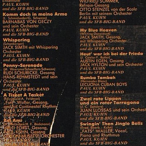 Kuhn,Paul & SFB Big Band: Gestatten alte Platten, m-/vg+, EMI (062-31 739), D, 1975 Typ: LP Best.-Nr.: V389 Preis: 7,50 Euro