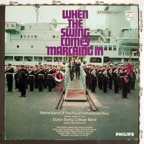 Marine B.o.t. Royal NetherlandsNavy: When the Swing..Dutch Swing Coll., Philips(844 063 PY), NL, 1968 - LP - V391 - 7,50 Euro