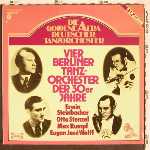 V.A.Vier Berliner Tanzorchester: der 30er Jahre, Foc, Odeon (134-32 752/53 M), D Typ: 2LP Best.-Nr.: V440 Preis: 9,00 Euro