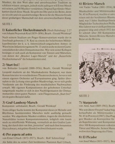 Mosch,Ernst & Seine Orig.Egerländer: Mit klingendem Spiel, Telefunken(6.23566 AS), D, 1978 - LP - V493 - 7,50 Euro