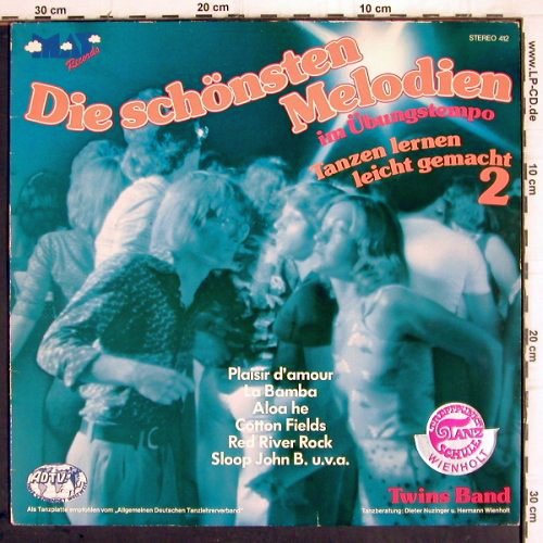 Twins Band: Die schönsten Melodien 2-Übungtempo, May Records(MAY 412), D,  - LP - V518 - 5,00 Euro