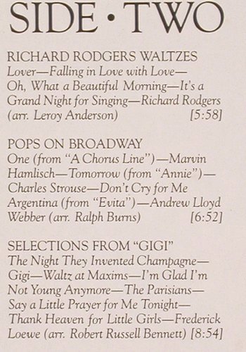 Williams,John - Boston Pops: That's Entertainment, Philips (6302 124), NL, 1981 Typ: LP Best.-Nr.: V547 Preis: 6,00 Euro