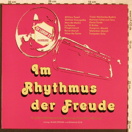 SV Lurup 23 - Spielmannszug: In Rhythmus der Freude, Hamburg, Clearsound(DK 83), D,  - LP - V741 - 7,50 Euro