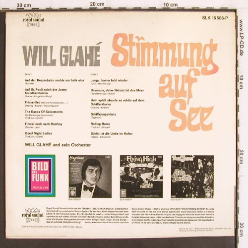 Glahe,Will: Stimmung auf See, Decca (SLK 16586), D Typ: LP Best.-Nr.: V751 Preis: 7,50 Euro