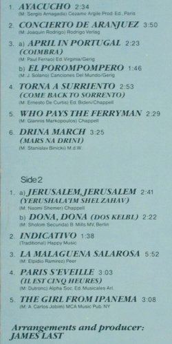 Last,James & Berdien Stenberg: Flute Fiesta, Polydor(837 226-1), D, 1988 - LP - V899 - 7,50 Euro