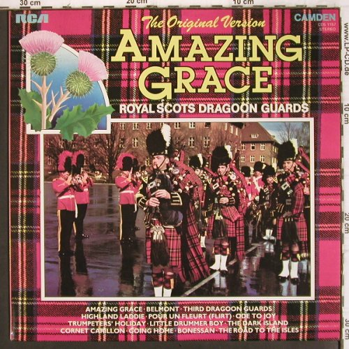 Royal Scots Dragon Guards: Amazing Grace, RCA (CDS 1157), D, 1972 Typ: LP Best.-Nr.: V948 Preis: 6,00 Euro
