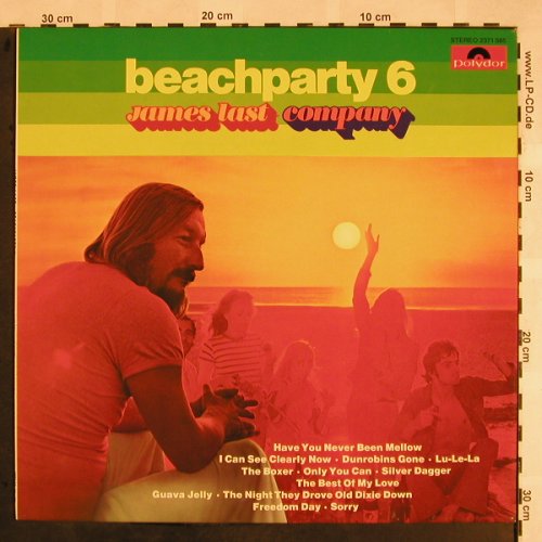 Last,James: Beachparty 6, Polydor(2371 585), D, 1975 - LP - X1127 - 7,50 Euro