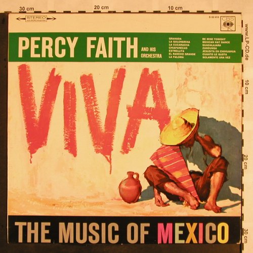 Faith,Percy, his Orchestra: Viva, CBS(S 62 410), D, stoc,  - LP - X1141 - 7,50 Euro