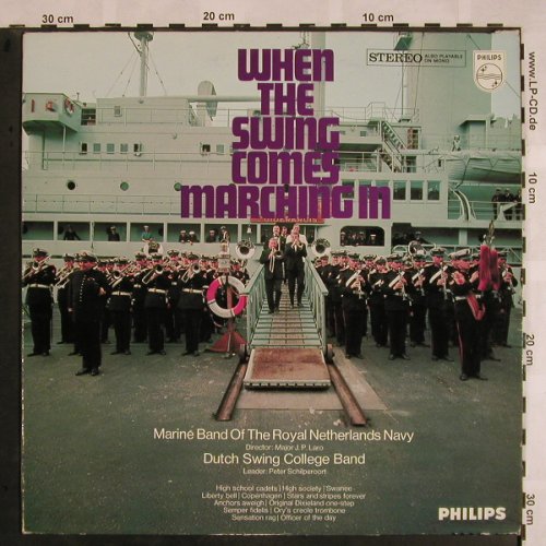 Marine B.o.t. Royal NetherlandsNavy: When the Swing..Dutch Swing Coll., Philips(844 063 PY), NL, 1968 - LP - X1142 - 9,00 Euro