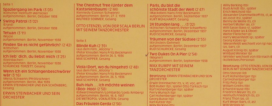 V.A.Vier Berliner Tanzorchester: der 30er Jahre, Foc, Odeon(134-32 752/53 M), D,  - 2LP - X1239 - 12,50 Euro