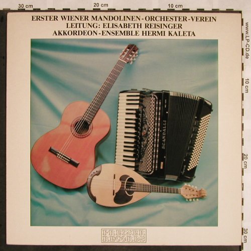 Erster Wiener Mandolinen-Orch.-Vere: Akkordeon-Ensemble Hermi Kaleta, Preiser Records(120 922), A, m-/vg+,  - LP - X1370 - 6,00 Euro
