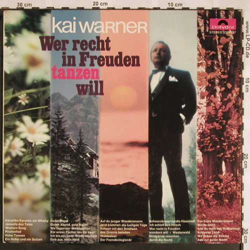 Warner,Kai: Wer recht in Freuden tanzen will, Polydor(2371 137), D, 1971 - LP - X1408 - 12,50 Euro