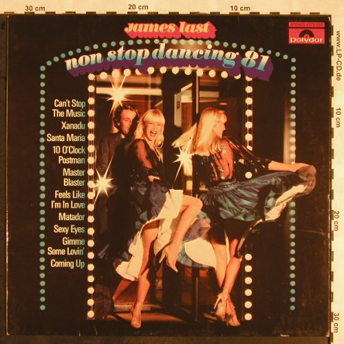 Last,James: Non Stop Dancing'81, wol, Polydor(2372 050), D, 1981 - LP - X1410 - 6,00 Euro