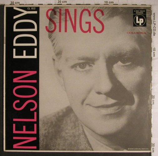 Eddy,Nelson: Sings, Columbia(CL 812), US,  - LP - X1497 - 7,50 Euro