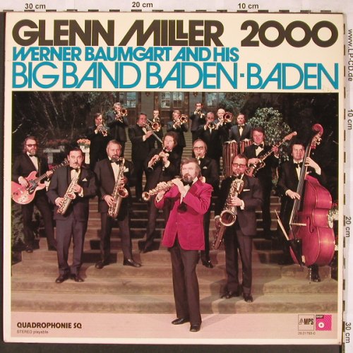Baumgart,Werner&h.Big B.Baden Baden: Glenn Miller 2000, Humana-BASF/MPS(A-3082), D, 1973 - 2LPQ - X1697 - 12,50 Euro