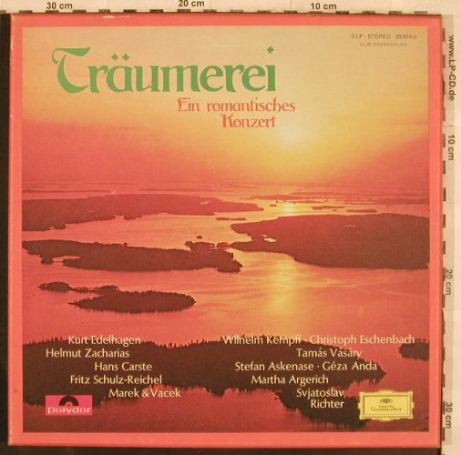 V.A.Träumerei: Ein romantisches Konzert, Box, D.Gr./Polydor(29 874-5), D,Club-Ed.,  - 3LP - X185 - 12,50 Euro
