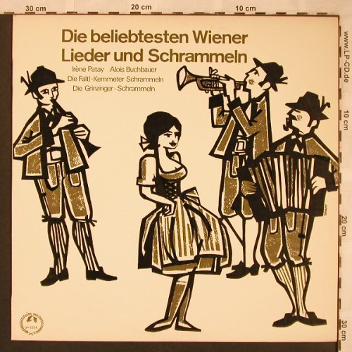 V.A.Die beliebtesten Wiener Lieder: und Schrammeln, Concert Hall(V-2354), F,  - LP - X1888 - 9,00 Euro