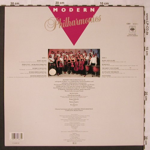 Modern Philharmonies: Klassik in neuem Sound, CBS(CBS 465687 1), NL, 1989 - LP - X2563 - 6,00 Euro