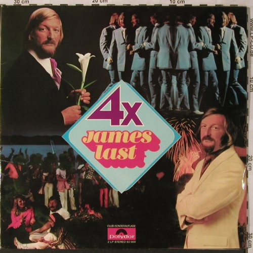 Last,James: 4 x James Last, Foc, Club-Aufl., Polydor(62 569), D, 1973 - 2LP - X2747 - 9,00 Euro