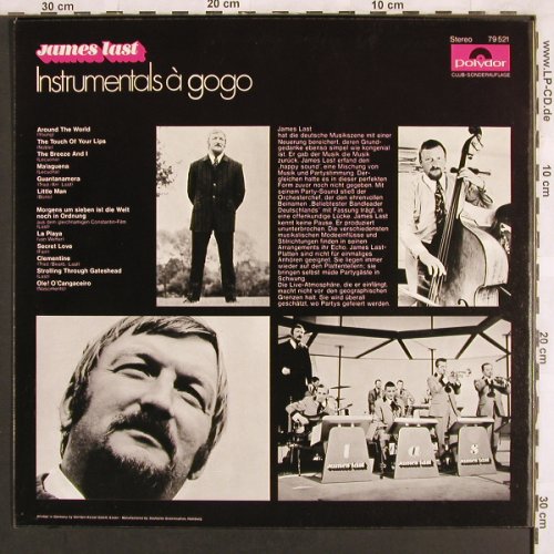 Last,James: Instrumentals á gogo, Polydor(79 521), D, 1969 - LP - X3114 - 12,50 Euro