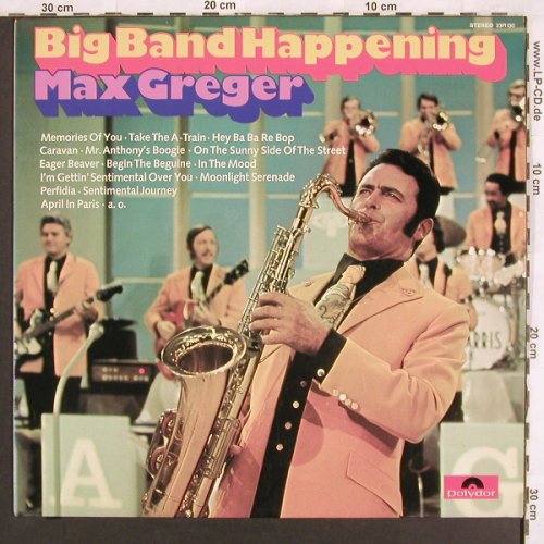 Greger,Max: Big Band Happening, Polydor(2371 130), D, 1971 - LP - X3170 - 9,00 Euro