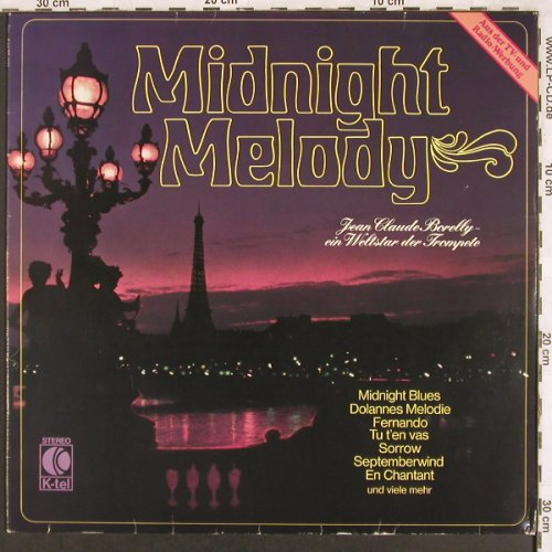 Borelly,Jean-Claude: Midnight Melody, K-tel(TG 123), D, 1979 - LP - X3407 - 6,00 Euro