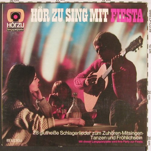 V.A.Hör Zu-sing mit! Fiesta: Studio Orch.Paul Biste,Wellnitz..., HörZu(SHZE 396), D, 1973 - LP - X3470 - 7,50 Euro