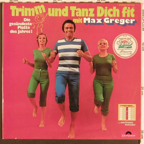 Greger,Max: Trimm und Tanz dich fit, Foc, Polydor(2371 433), D, 1973 - LP - X3494 - 6,00 Euro
