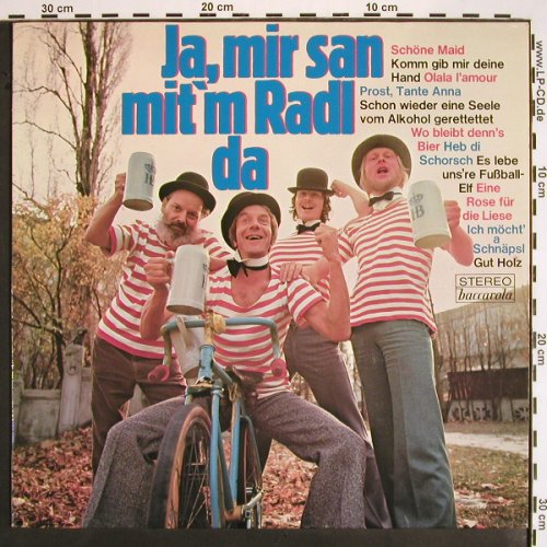 V.A.Ja,mir san mit'm Radl da: Wichtel & Max... Sigi Hoppe, Baccarola(86 451 ZT), D,  - LP - X3514 - 2,00 Euro