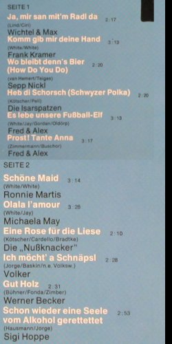 V.A.Ja,mir san mit'm Radl da: Wichtel & Max... Sigi Hoppe, Baccarola(86 451 ZT), D,  - LP - X3514 - 2,00 Euro