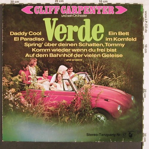 Carpenter,Cliff und s. Orch.: Verde, Hansa(28 339 XAT), D, 1976 - LP - X3559 - 6,00 Euro