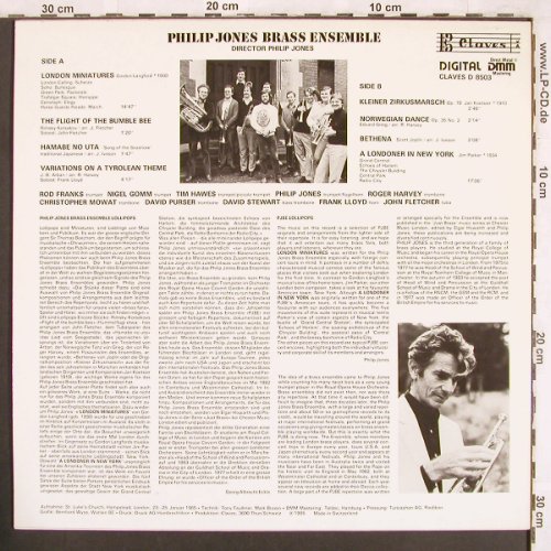 Jones,Philip - Brass Ensemble: Lollipops, B Claves(D 8503), CH, 1985 - LP - X3698 - 6,00 Euro