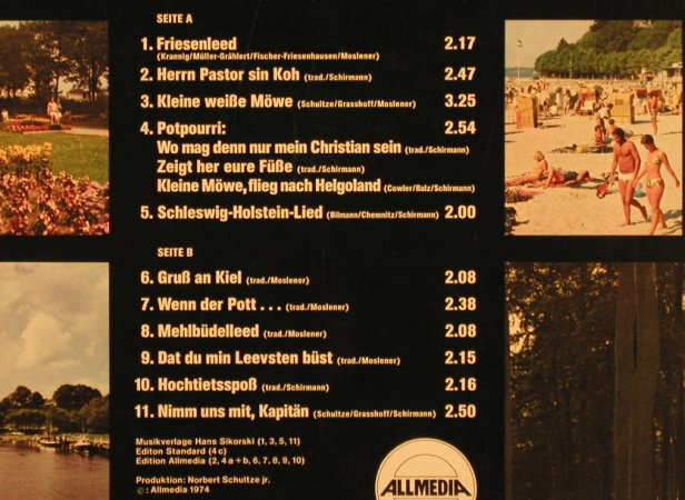 V.A.Schleswig-Holstein im: Party-Sound'75, Allmedia(ST-ALM 1011), D, 1974 - LP - X3875 - 7,50 Euro