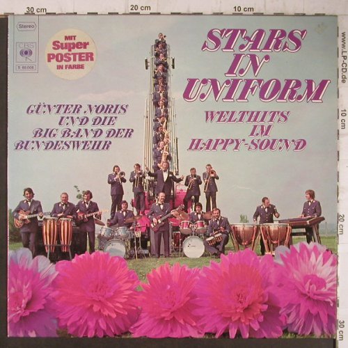Noris,Günther & Big Band der BW: Stars In Uniform,+ Poster, CBS(S 65 005), D, 1972 - LP - X44 - 12,50 Euro