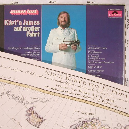 Last,James: Käpt'n James auf großer Fahrt, Polydor,Club Aufl.(27 420-9), D, +Poster, 1973 - LP - X4537 - 12,50 Euro