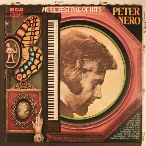 Nero,Peter: Music Festival of Hits, Foc, woc, RCA Camden(ADL2-0284), US, 1973 - 2LP - X4858 - 9,00 Euro