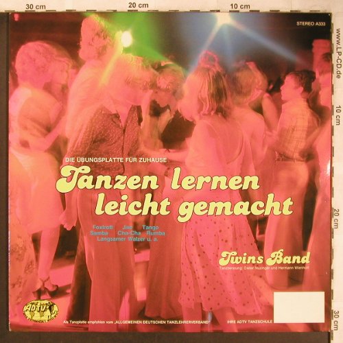 Twins Band: Tanzen lernen leicht gemacht, May Records(A 333), D,  - LP - X4904 - 6,00 Euro
