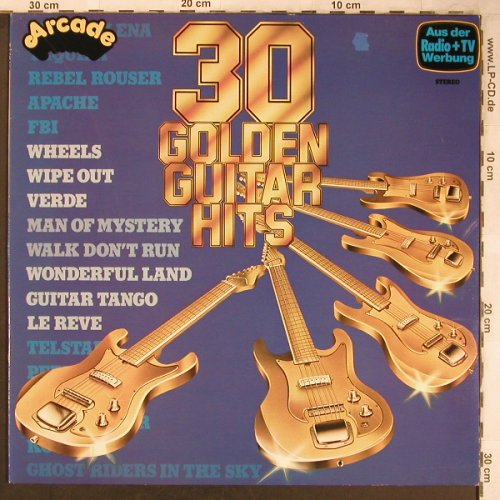 V.A.30 Golden Guitar Hits: Apache...Dance on, Arcade(ADE G 33), D,  - LP - X5003 - 5,00 Euro