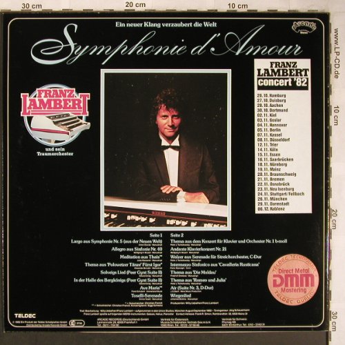 Lambert,Franz: Symphonie d'Amour, Teldec(6.25500 AT), D, 1982 - LP - X5011 - 6,00 Euro