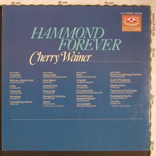 Wainer,Cherry: Hammond Forever, Foc, Karussell (2652 062), D Typ: 2LP Best.-Nr.: X5024 Preis: 9,00 Euro