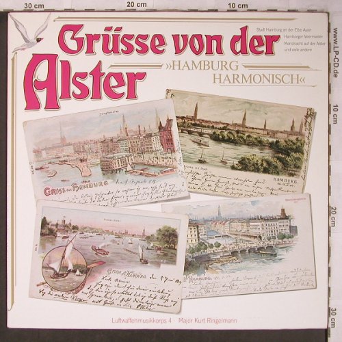 Luftwaffenmusikkorps 4: Grüsse von der Alster, Ringelmann, Phonogran(0647 151), D,  - LP - X5159 - 7,50 Euro